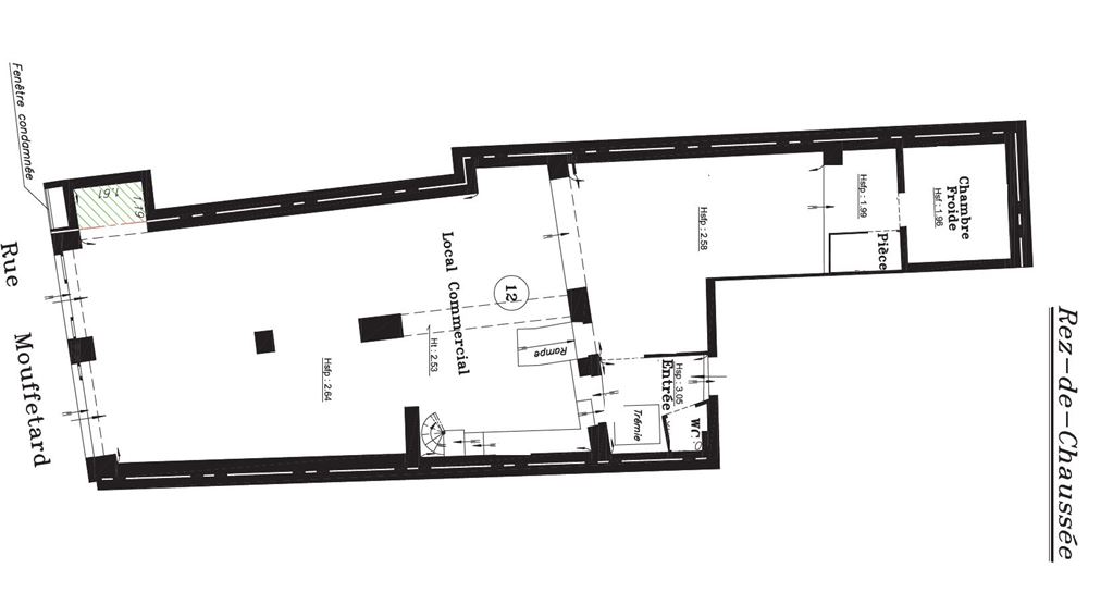 Bail commercial PARIS 05 (75005) MONTAIGNE GESTION